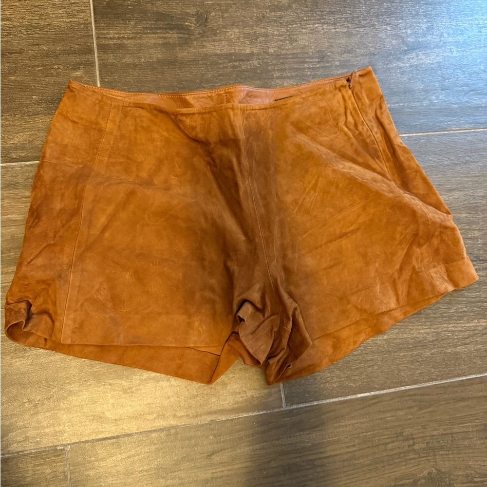 Rag & Bone Brown High Waist Shorts